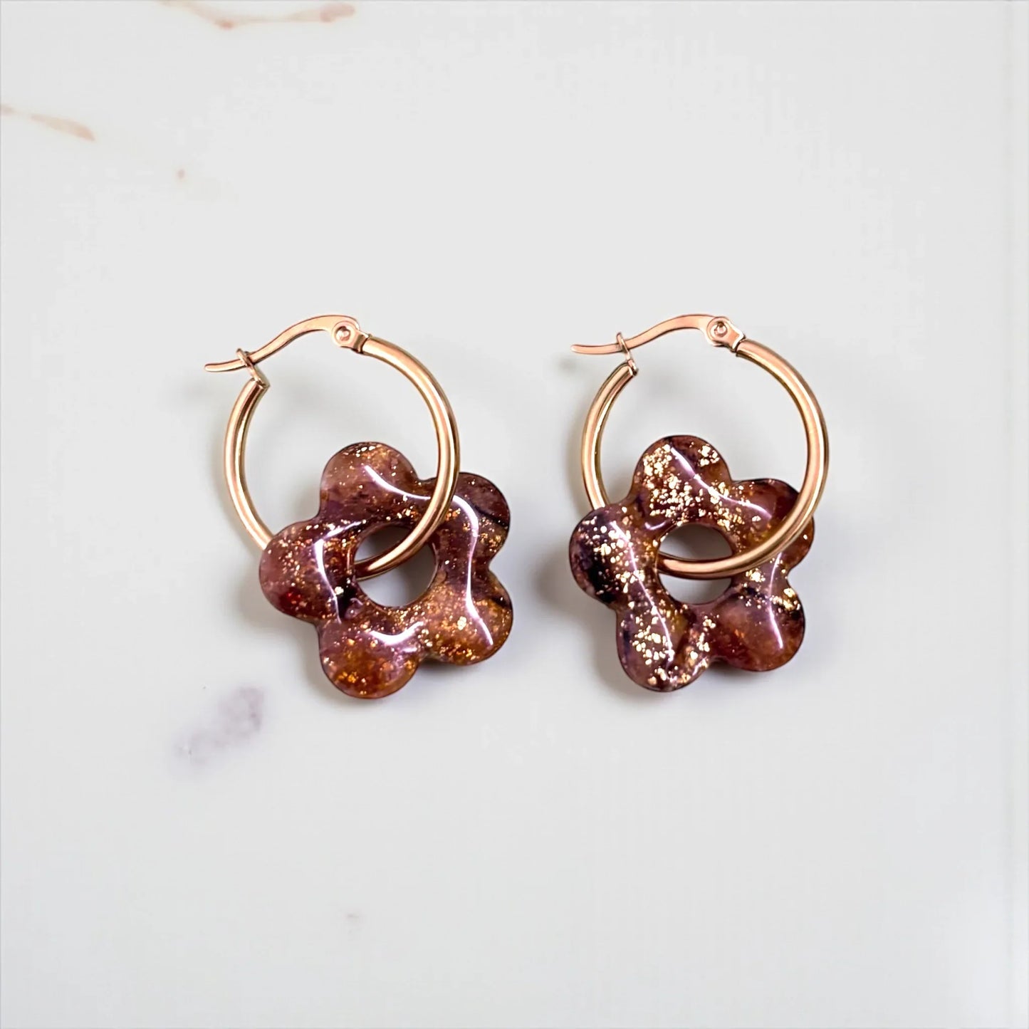 Pendientes Fleur - Pm_Art