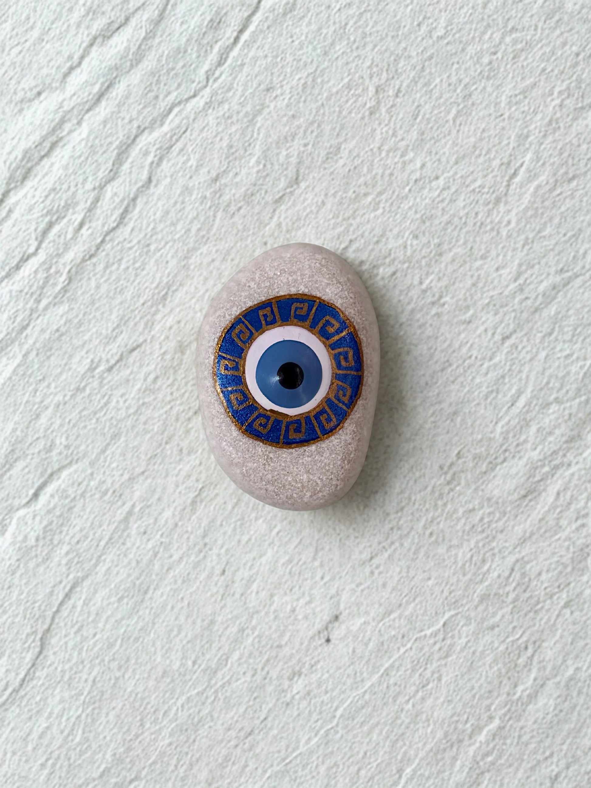 Piedra decorativa pintada a mano - Pm_Art