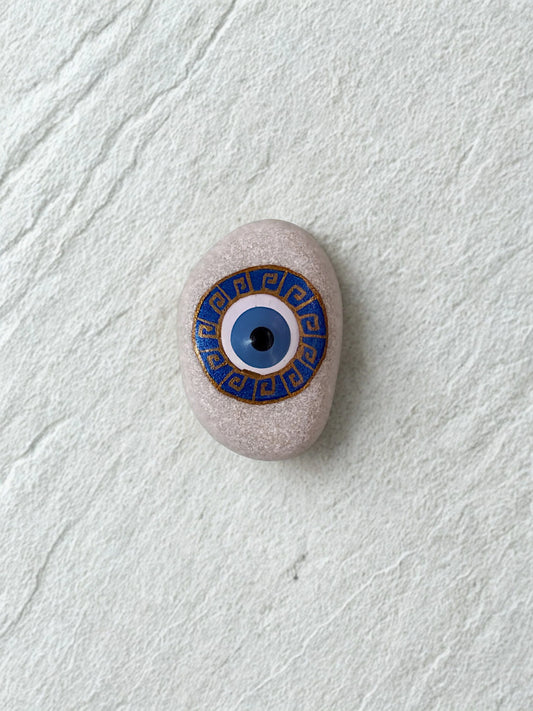 Piedra decorativa pintada a mano - Pm_Art