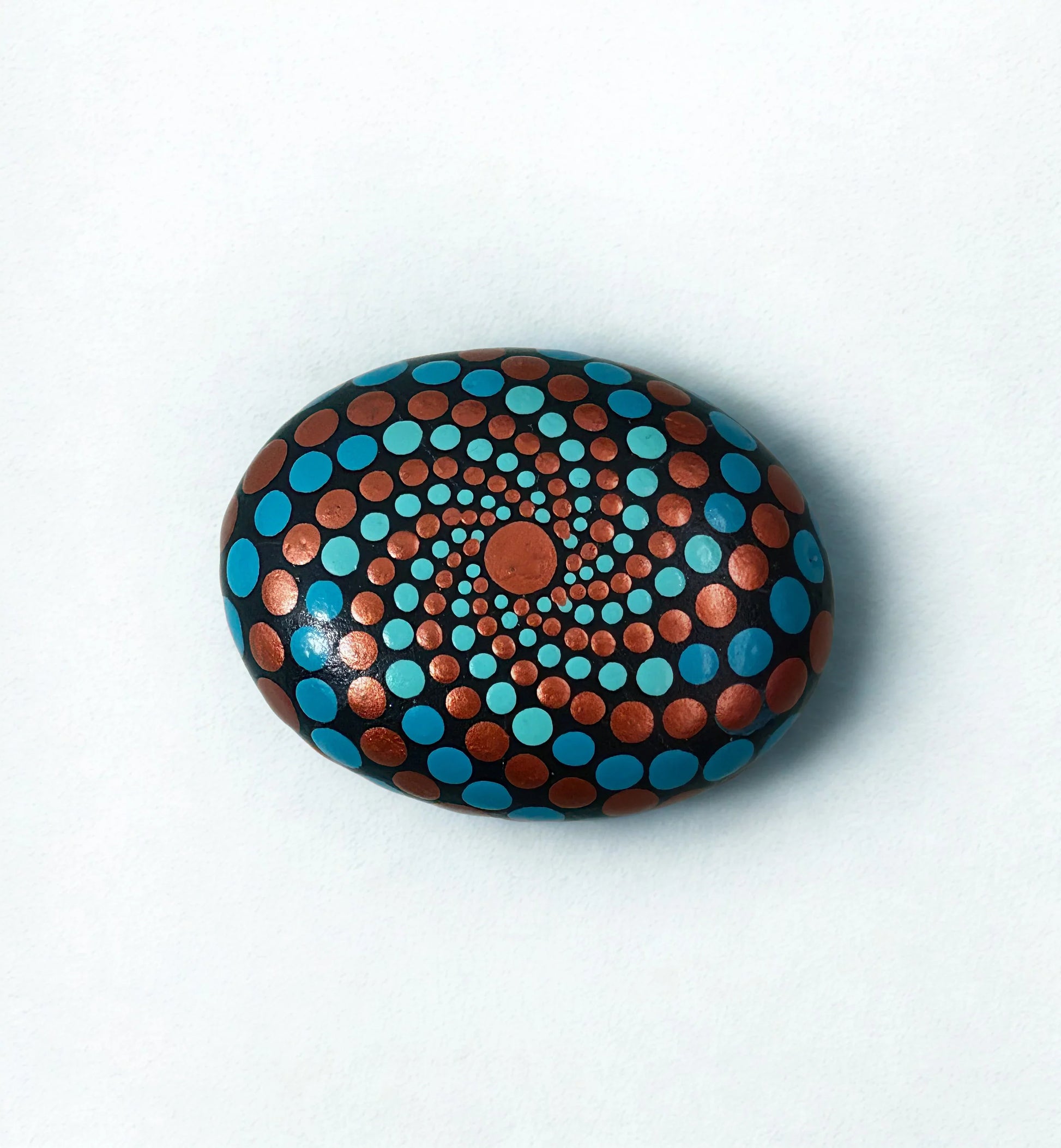 Piedra decorativa pintada a mano - Pm_Art