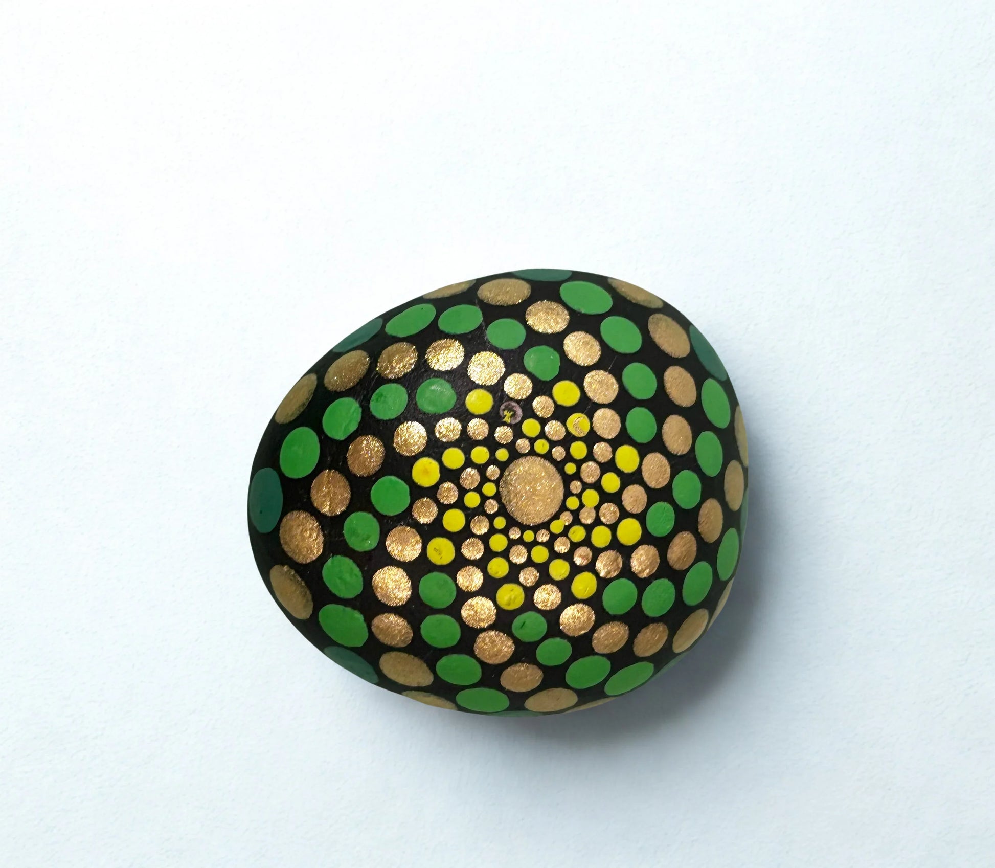 Piedra decorativa pintada a mano - Pm_Art