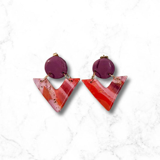 Pendientes Delta - Pm_Art