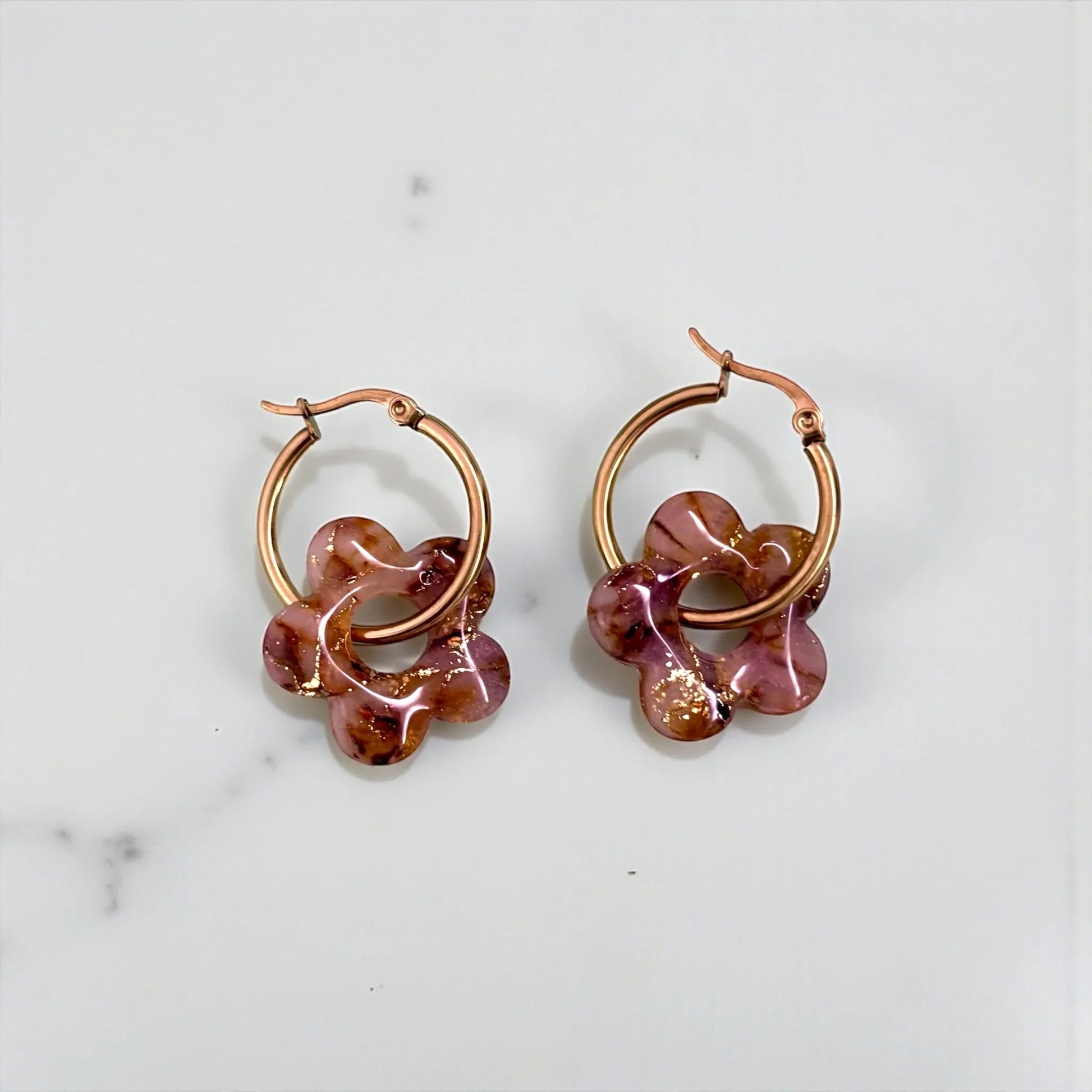 Pendientes Fleur - Pm_Art