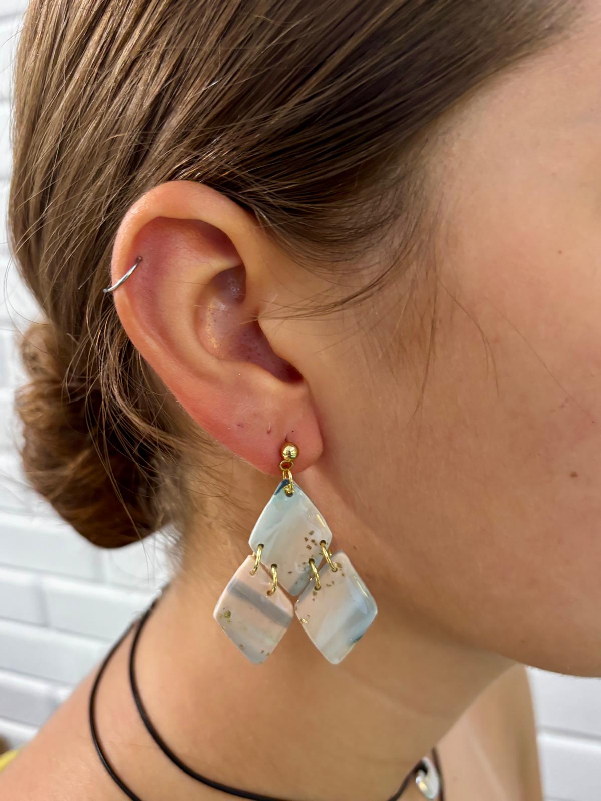 Pendientes Trigold - Pm_Art