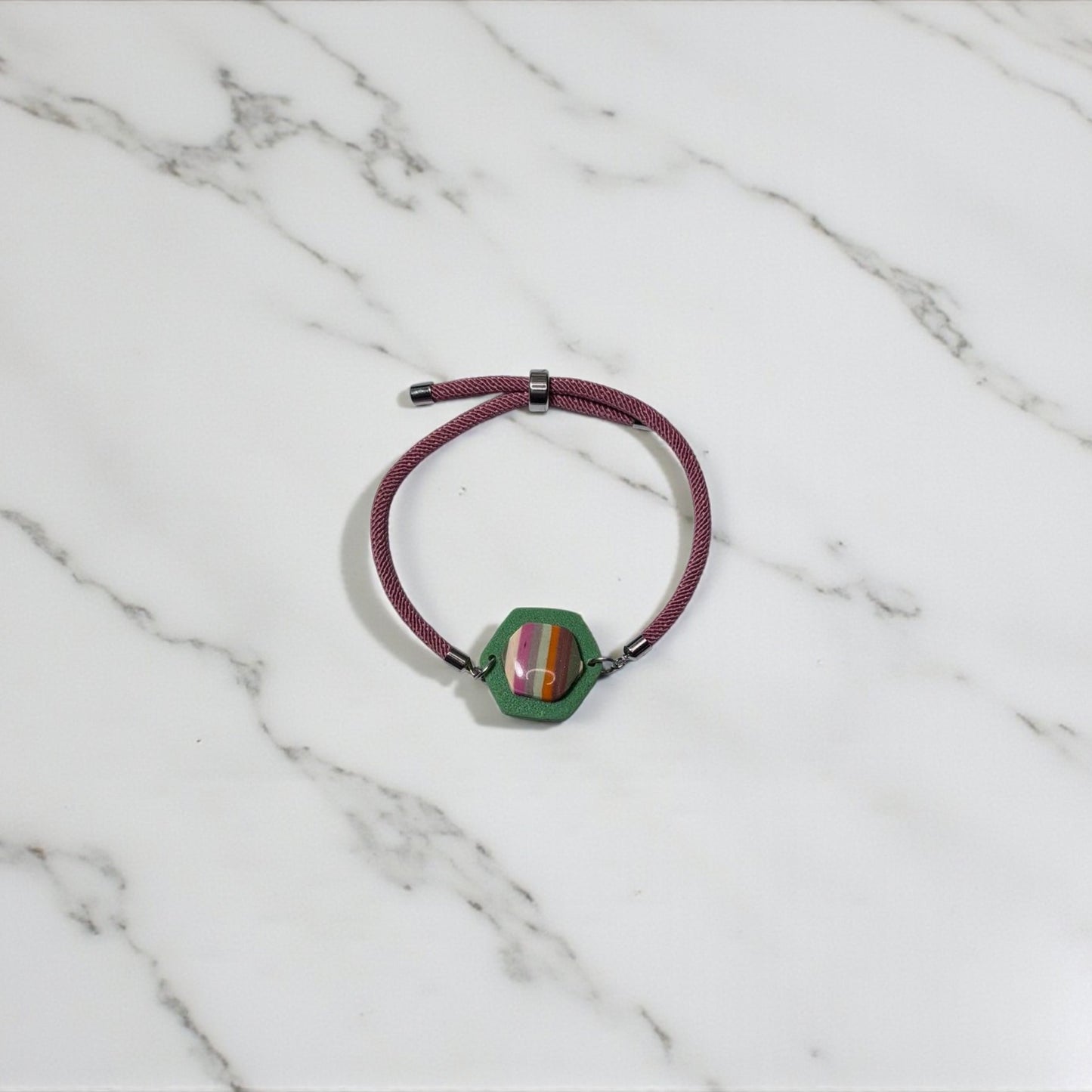 Pulsera de arcilla polimérica - Pm_Art