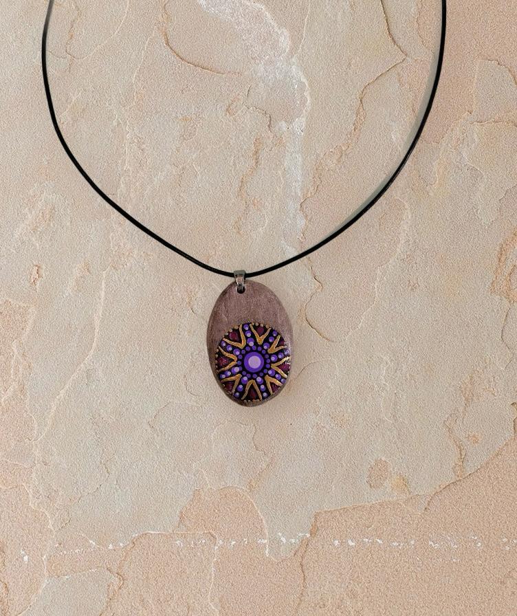 Colgante de piedra - Pm_Art