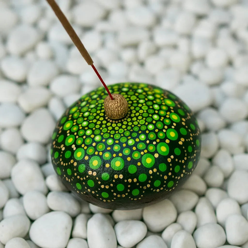 Piedra porta inciensos - Pm_Art